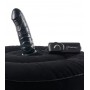 Piepūšams seksa spilvens ar vibartoru - Ffs inflatable hot seat melns