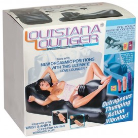 Надувная подушка подставка для секса с вибратором louisiana lounger