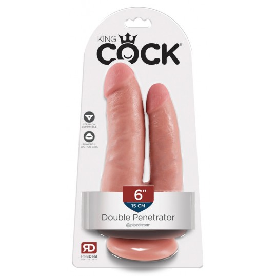 Double Penetration Dildo "King Cock"
