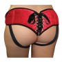 Sportsheets - red lace & satin corsette plus size
