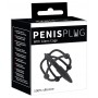Penis plug with glans cage