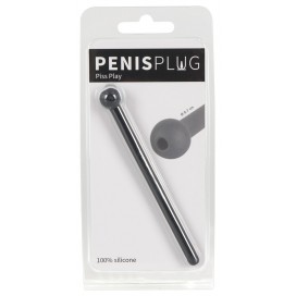 Стимулятор для уретры саундинг penis plug piss play black