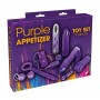 Наборы секс игрушек purple appetizer 9-piece set