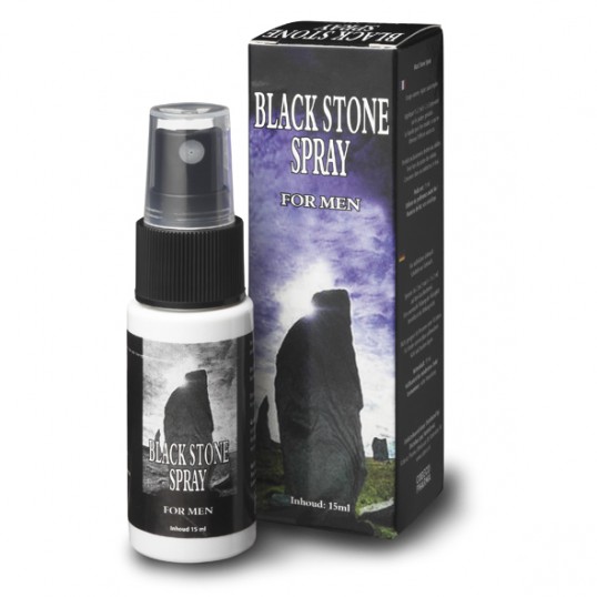спрей для продления полового акта - Black stone 15мл