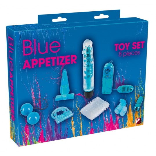 Sekso žaisliukų rinkinys blue appetizer