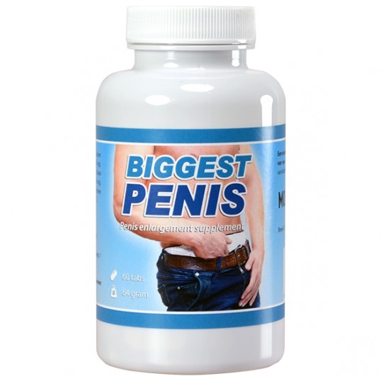 Tabletes dzimumlocekļa palielināšanai 60 gab - Biggest Penis