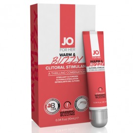 System jo - for her clitoral stimulant warming warm & buzzy original 10 ml