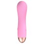 Mini vibrators ar stimulējošu tekstūru rozā - Cuties