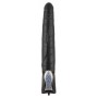 Grūdienu Vibrators - Black push melns 27.7cm