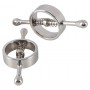 Spring-loaded nipple clamps