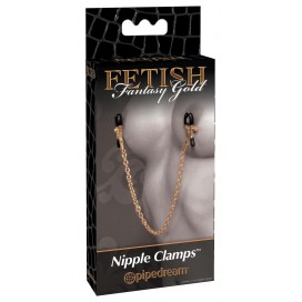 Ffs gold chain nipple clamps