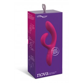 Vibrators ar klitora stimulāciju un aplikācijas vadību violets - We-vibe Nova 2