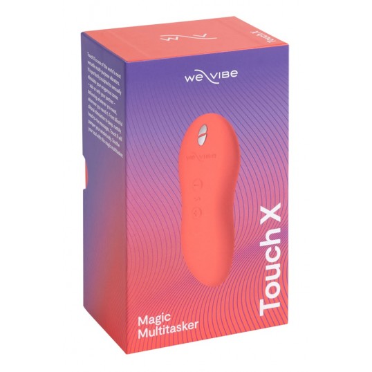 lay-on vibrator - We-vibe touch x crave coral