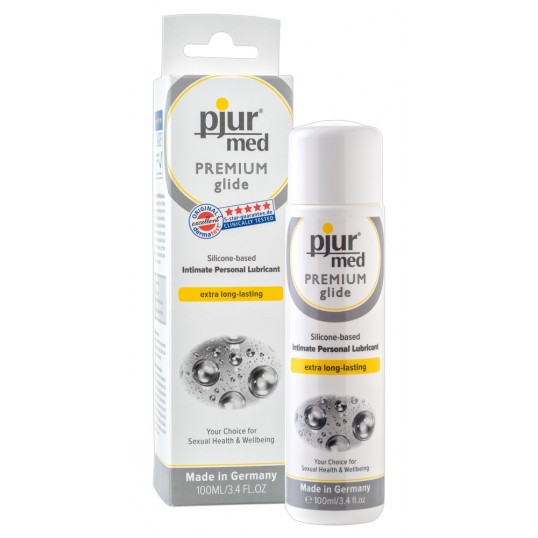 silicone-based lubricant - Pjur med 100 ml