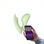 Двойнын вибро-трусики с аппликацией зеленые - Magic Motion - Umi