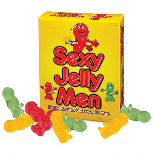 Želejkonfektes - Sexy jelly men