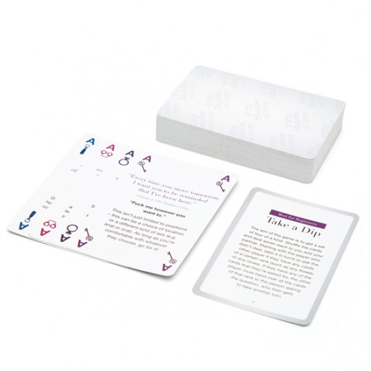 play nice talk dirty card game - Fifty shades of grey