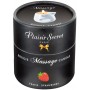 Plaisir Secret - Massage candle strawberry - 80ml