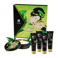 Erotiskās baudas komplekts ar zaļās tējas aromātu 5 gab - Shunga