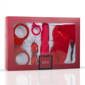 Набор секс-игрушек LoveBoxxx I Love Red Couples Box, красный
