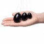La gemmes - yoni egg black obsidian (m)