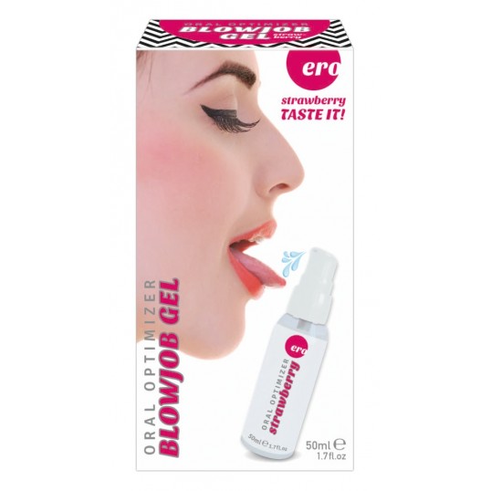 water based oral lubricant strawberry - HOT 50 ml