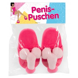 Тапочки пенис розовый