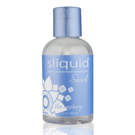 Sliquid naturals swirl лубрикант голубая малина 125мл