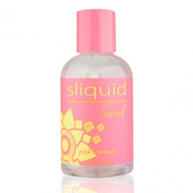 Ūdens bāzes lubrikants ar rozā limonādes garšu 125 ml - Sliquid Swirl