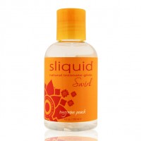 Sliquid naturals swirl lubrikants mandarīnu un persiku 125ml