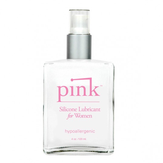 hypoallergenic silicone-based lubricant - Pink 120 ml