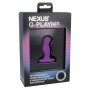 Vibrējošs dildo/anālais aizbāznis violets S - Nexus - g-play plus