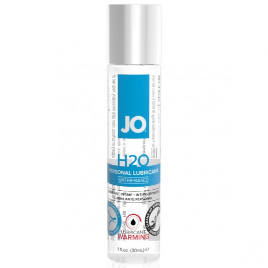Возбуждающий лубрикант на водной основе «jo personal lubricant h2o warming» от system jo, объем 30 мл, jo41064