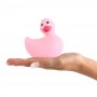 Вибратор-уточка Big Teaze Toys I Rub My Duckie 2.0, розовый