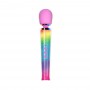 Массажер цвета радуги с аксессуарами - Le Wand Rainbow Ombre Petite