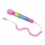 Massager Rainbow color with accessorizes - Le Wand Rainbow Ombre Petite