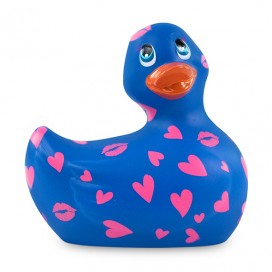 Вибратор-уточка Big Teaze Toys I Rub My Duckie 2.0, сине-фиолетовый