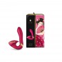G-punkta un klitora stimulācijas vibrators rozā - Shunga Soyo