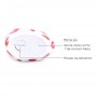 Vibrējoša masāžas gumijas pīle 2.0 | romance (balts & rozā)
