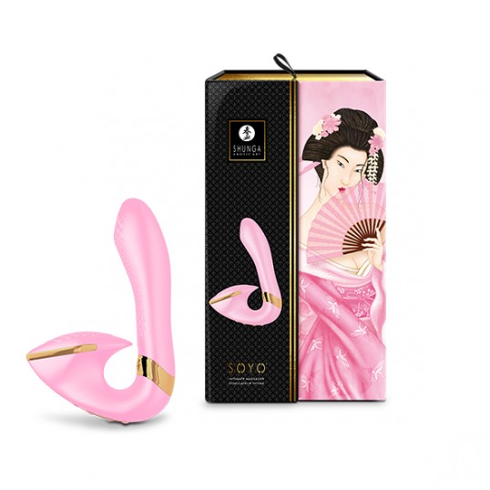 Shunga - Soyo интимный массажер светло-розовый