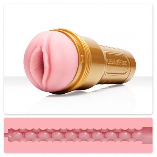 Мастурбатор вагина для тренировки выносливости fleshlight go stamina, розовый