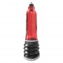 Dzimumlocekļa ūdens vakuuma pumpis sarkans - Bathmate - hydromax7 