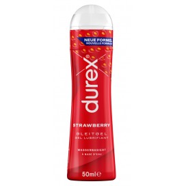water based strawberry lubricant - durex play 50ml