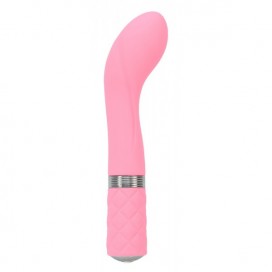 G-punkta vibrators ar Swarovski kristāliņu rozā - Pillow Talk Sassy