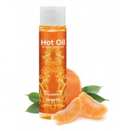 Sildoša masāžas eļļa ar mandarīnu garšu un aromātu 100 ml - Hot Oil