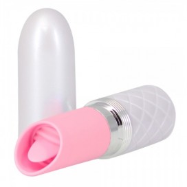 Lūpukrāsas vibrators rozā - Pillow Talk Lusty