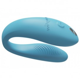 Interaktīvs pāru vibrators zils - We-Vibe Sync Go