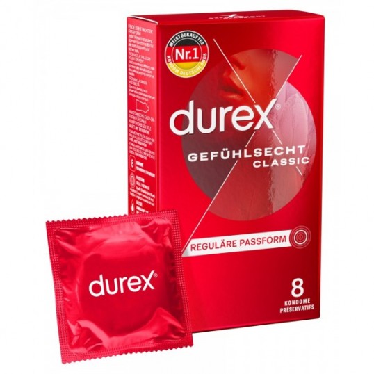 Ульратонкие презервативы 8 шт - Durex