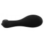 Silicone butt plug black