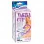 Vagina cup with intra pump